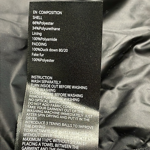 NWT Fusalp Marilou Faux Fur Trim Quilted Shell Jacket Coat Puffer Duck Down 42 - Picture 8 of 16